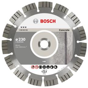 Diamantový rezací kotúč Bosch 150mm  Best for Concrete